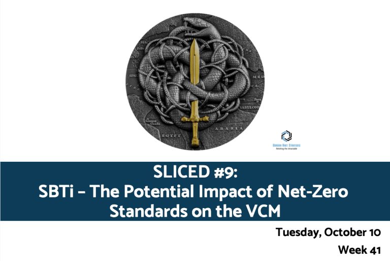 Sliced: SBTi – The Potential Impact of Net-Zero Standards on the VCM